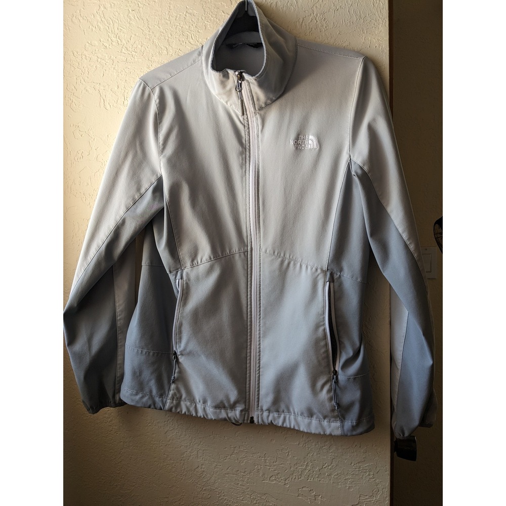 The North Face‎ Womens Apex Bionic Softshell Jacket Gray Size M Medium